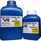 Resina Flexível Epóxi Cristal (kit 1,5 Kg) - Vip Resinas