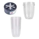 2 Vasos Para Nutribullet (18 Y 32 Oz) Con Cuchilla