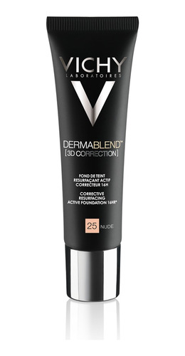 Vichy Dermablend Nude 25 Base Corretiva Spf25 30ml Original