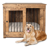 Kennel Artesanal Hecho Madera Pino Personalizable Interior