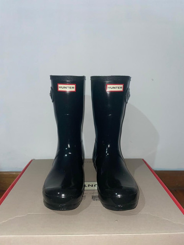 Botas Hunter Para Lluvia Negras 