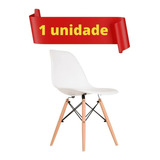 Cadeira Para Escrivaninha Tiffany Eames Cor Branca 1 Unidade