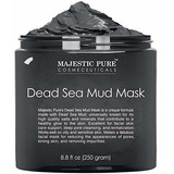 Majestic Pure Dead Sea Mud Mask Para Cara Y Cuerpo - Máscara