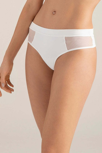 Panty Semibrasilera Dama  Options Intimate Off White