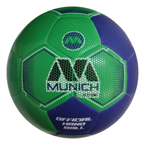 Pelota De Handball Munich Crobit Grip Pu Costura Hibrida 