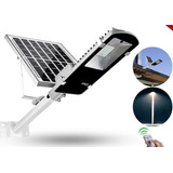 Lampara Led Solar 100w Alumbrado Publico,soporte, Control