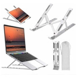 Soporte Base Universal Aluminio Notebook Laptop 6 Posiciones
