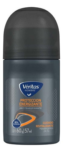 Antitranspirante Roll On Veritas Energizante 60 g