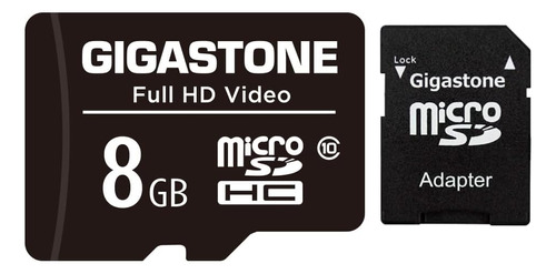 Tarjeta Gigastone Micro Sd  U1 C10 + Adaptador Uhs-i De 8gb