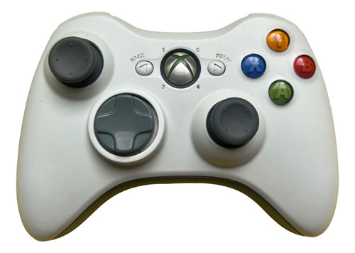 Control Xbox 360 Blanco Inalámbrico Medio Uso