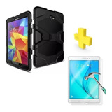 Funda Uso Rudo Para Galaxy Tab A 8.0 T290 / T295 + Mica H9