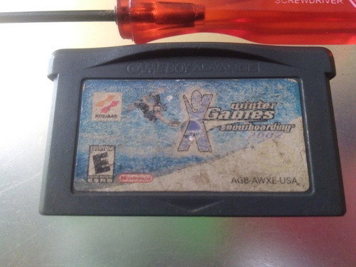 Juego De Gameboy Advance Original,winter X Games Snowboardin