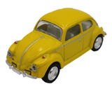 Vocho Amarillo Vw Beetle Bug Sedan 1967 Diecast 1:64 Kinsmar