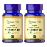 2 Vitamina D3 250 Mg 10000 Iu - Unidad a $38250