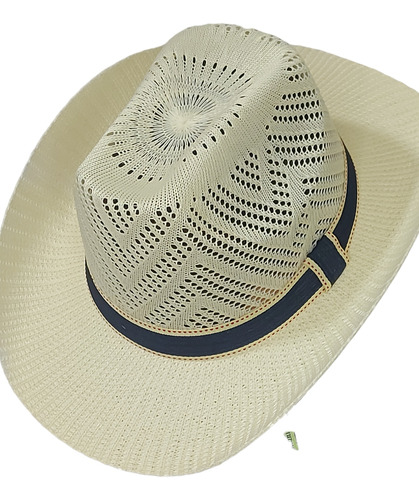 Sombrero Cowboy Calado Unisex Verano 