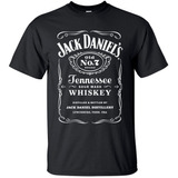 Poleras Whisky Jack, Estampado 27x34