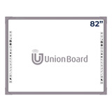 Lousa Educacional Interativa Unionboard Color 82 Cinza 