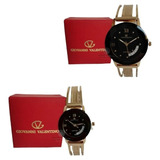 Reloj Pareja Giovanni Valentino Original Garntizado