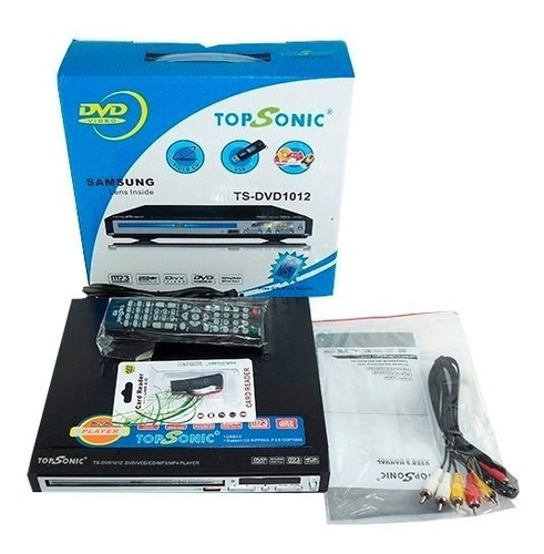 Reproductor De Dvd Topsonic Usb/mp3 Ts-dvd1018