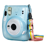 Funda Glitter Power Crystal Para Fujifilm Instax Mini 11