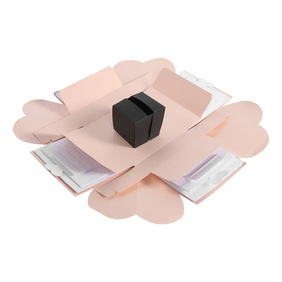 Álbum De Recortes De Regalo Con Caja De Explosión Sorpresa P