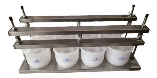 Prensas Manuales Para Quesos 8 Moldes 250 Gr