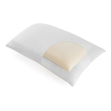 Almohada Viafoam Std Duo Soft Ortopedica Firme Vianney Color Blanco