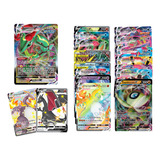 Lote Rayquaza Vmax +54 Cartas Pokemon Vmax V Gx Em Português