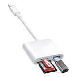 Lector De Memorias Bnmxtek Usb Tipo C Blanco