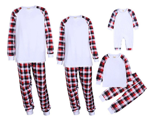 Nuevo Pijama Familiar Conjunto De Navidad Conjunto Pijamas