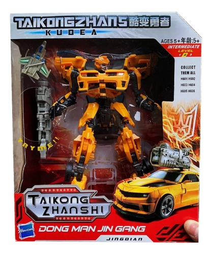 Transformers Bumblebee 2 Em 1 Taikong Zhanshi C/acessórios