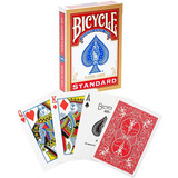 Baraja Cartas Bicycle Standard Roja + 18 Cartas Magicas Gaff