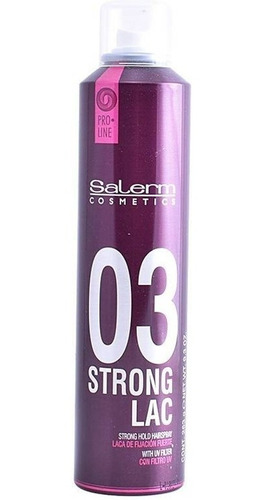 Strong Lac 03 Strong Hold Hair Spray 405ml Salerm Cosmetics