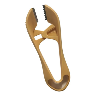 Pinza Pelador De Ajo Manual Para Cocina Doméstica Amarillo