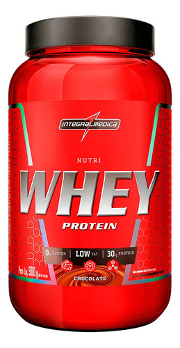 Nutri Whey Protein Concentrada Pote 900g - Integral Medica