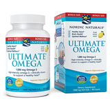 Nordic Naturals Ultimate Omega, Sabor A Limon, 1280 Mg De Om