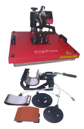 Sublimadora King Press 5 En 1 Y Mesa De Trabajo 