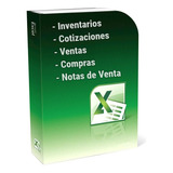 Programa En Excel Ventas, Compras, Inventarios, Cotizaciones