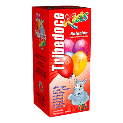 Tribekids Complejo B Suplemento Alimenticio Solución 240 Ml | MercadoLibre