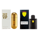 Kit 2 Perfume Contratip 12 Viip E F. Black Importado