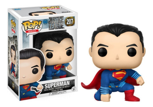 Funko Pop Figura Superman Liga De La Justicia, Envío Gratis 