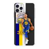 Capinha Stephen Curry 30 Golden Azul Uniforme Capa