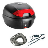 Baul Trasero 30 L Con Soporte P/ Honda Cb 500 F 2017 A 2019