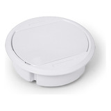 Caixa De Mesa Cr5 - 2 Tomadas 10a + 1 Usb Charge Branco