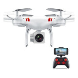 Drone 101 White Profissional Câmera 4k + 3 Baterias