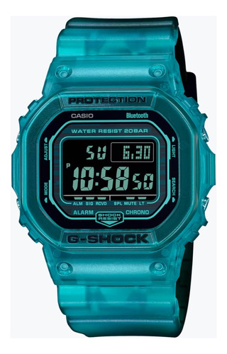 G Shock Dw B5600g 2 Original Bluetooth Digital Transparente 