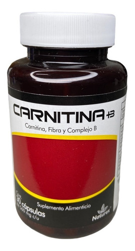 Carnitina + B Naturex C/30 / L-carnitina 500 Mg 