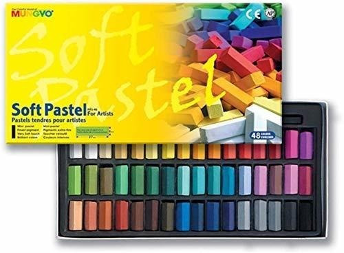 Paquete De Pasteles De 48 Colores Surtidos De Tiza Mungyo