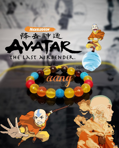 Pulsera Inspirada En Personajes De Avatar La Leyenda De Aang