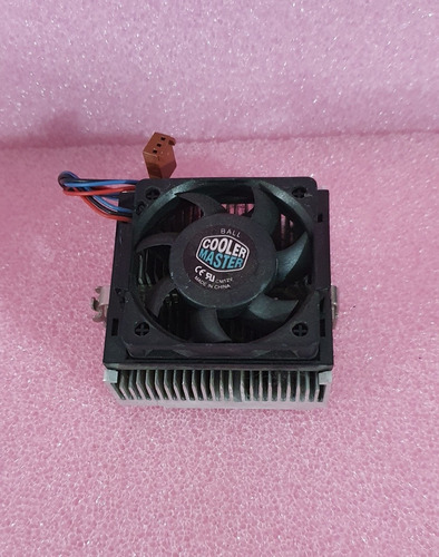 Cooler C/disipador Aluminio Pc Socket Am1 Sin Cuna